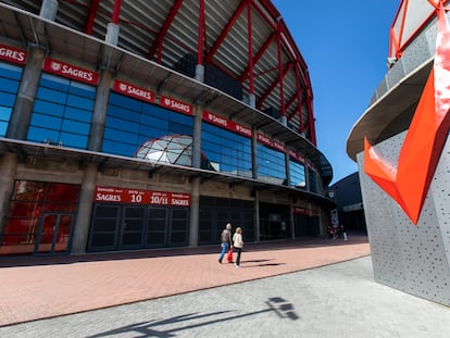 El estadio Da Luz en Lisboa.