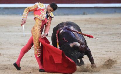 Francisco Ureña, en su actuación triunfal del 15 de junio.