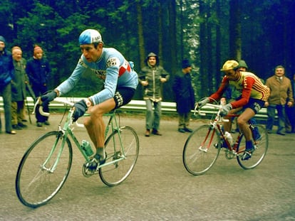 Felice Gimondi, en el Giro de 1978.