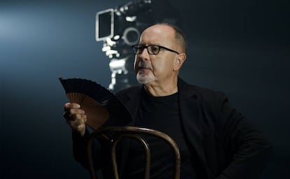 El director de cine Bigas Luna, en el rodaje en 2012.