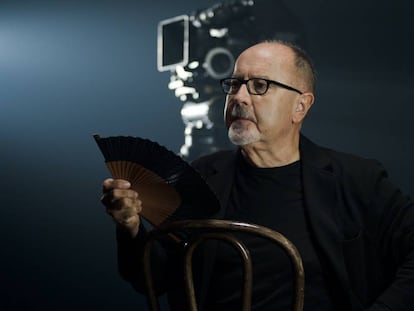 El director de cine Bigas Luna, en el rodaje en 2012.