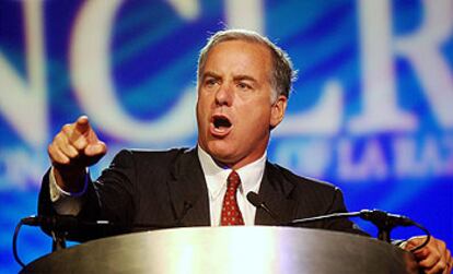 El aspirante a la candidatura demócrata a las elecciones presidenciales de EE UU, Howard Dean.