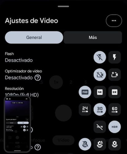 Ajustes del Pixel 10
