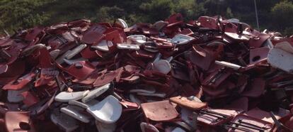 Indumental Recycling reciclará 90 toneladas de butacas del viejo San Mamés.