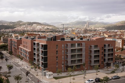 Construcción de viviendas en Barcelona
