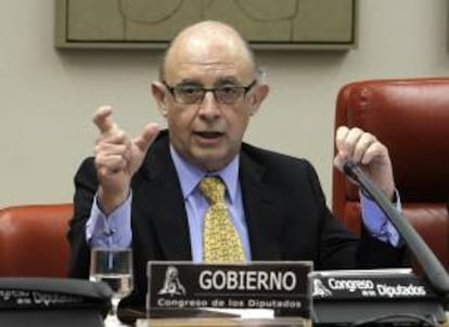 El ministro de Hacienda y Administraciones Públicas, Cristóbal Montoro. EFE/Archivo