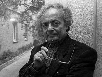 El poeta libanés, de origen sirio, Adonis.