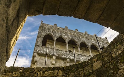 El castillo de Soutomaior, en Pontevedra.