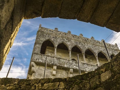 El castillo de Soutomaior, en Pontevedra.