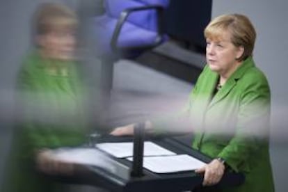 La a canciller alemana, Angela Merkel. EFE/Archivo