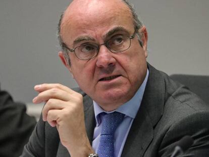 Luis de Guindos, vicepresidente del Banco Central Europeo, (BCE).