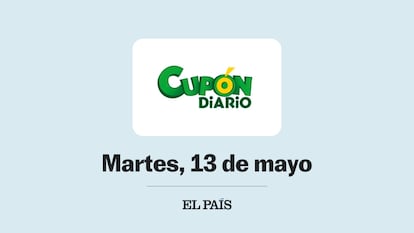Cupón diario de la ONCE martes 13 de mayo