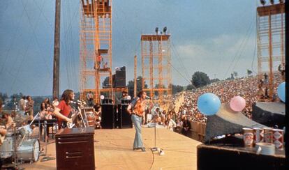 Imagen del festival de Woodstock