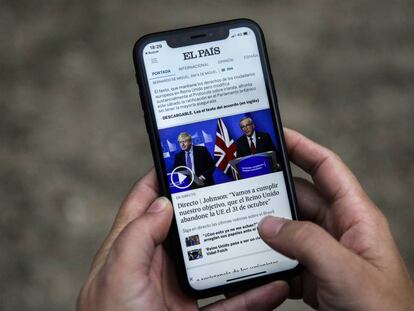 The new EL PAÍS app.