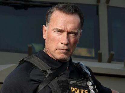 Arnold Schwarzenegger, en una imagen de &#039;Sabotage&#039;.