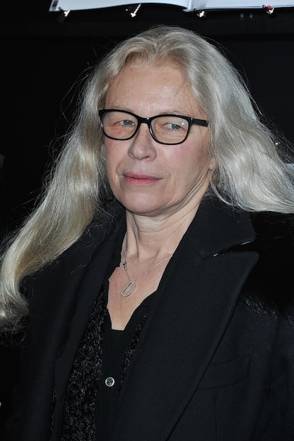 Retrato de Dominique Isserman tomado en los Premios César en 2014.