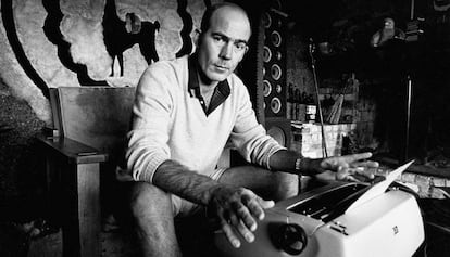 Hunter S. Thompson, en la 'War Room'.