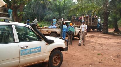 Repatriación de refugiados sursudaneses en la República Centroafricana.