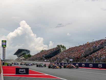 El circuito de Montmeló, el pasado mes de enero durante el gran premio de automovilismo.