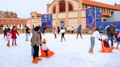 Comprar entradas para la pista de hielo de Plaza Matadero