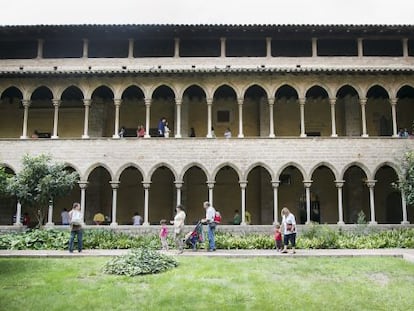 El monestir de Pedralbes, un dia de portes obertes.