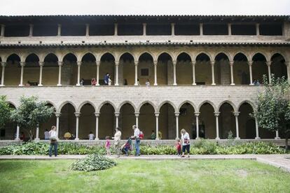 El monestir de Pedralbes, un dia de portes obertes.