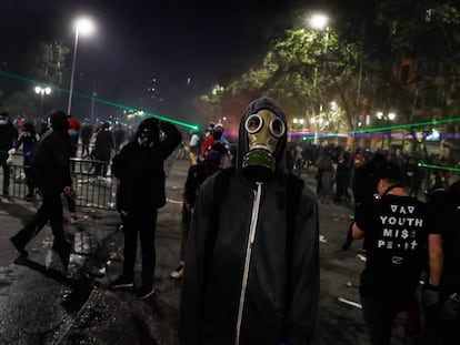 El segundo aniversario del estallido social en Chile, en imágenes