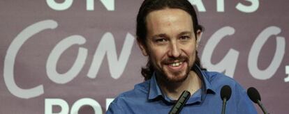 Pablo Iglesias, aquest dilluns a Madrid.