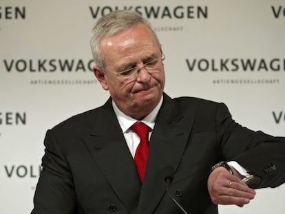 Martin Winterkorn dimitió como presidente de Volkswagen a consecuencia del Dieselgate