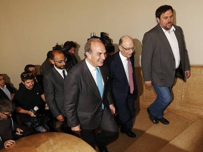 Montoro i Junqueras, aquest dilluns a Foment.