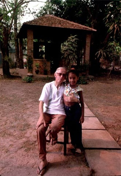 Pedro Casaldáliga, en la selva brasileña del Araguaia, en una fotografía de archivo.