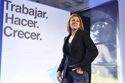 Cospedal,hoy en Toledo.