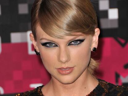 Taylor Swift en la gala de los MTV Awards.