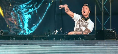 Avicii no festival Summerburst em Gotemburgo, Suécia, em 30 de maio de 2015.