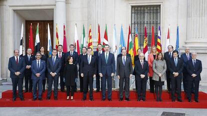 VI Conferencia de Presidentes Auton&oacute;micos celebrada en el Senado en enero de este a&ntilde;o.