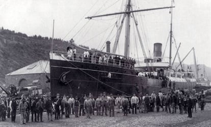 El barco neozelandés 'Talune'.