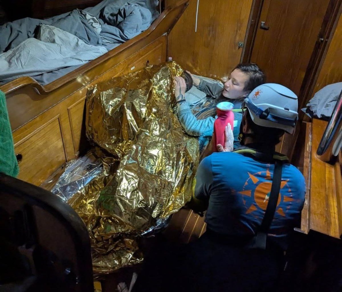 An 11-year-old girl from Sierra Leone, the only survivor of a shipwreck in the Mediterranean after spending 12 hours at sea