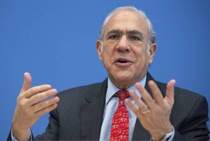 El secretario general de la OCDE, Ángel Gurría.