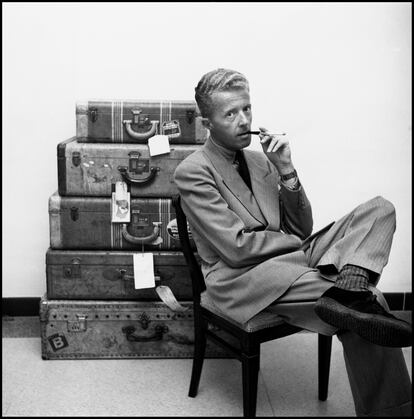 Paul Bowles, retratado en junio de 1952. 