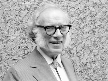 Isaac Asimov, in 1980.