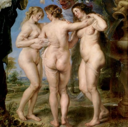 'Las tres Gracias' (1635), de Rubens.