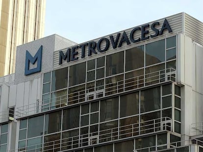 La sede de Metrovacesa, en una imagen de archivo.