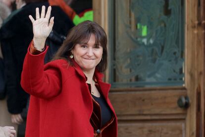 Laura Borràs llega este lunes al Tribunal Superior de Justicia de Cataluña.
