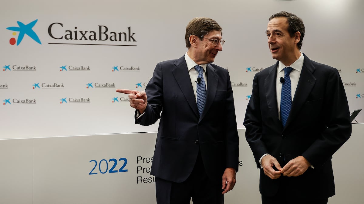 Resultados: CaixaBank ganó en 2022 un 40% menos por efecto de la fusión ...