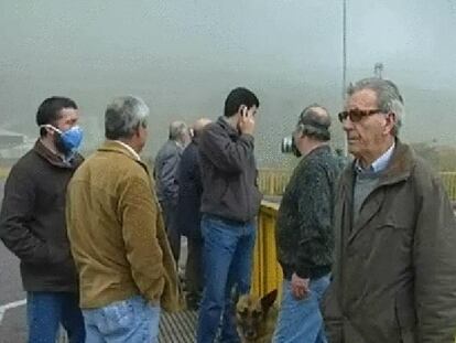 18 personas intoxicadas tras arder una mina en Langreo