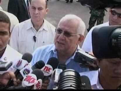 Micheletti, a favor de una misión internacional