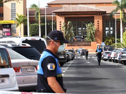 The Costa Adeje Palace hotel in La Caleta (Tenerife).