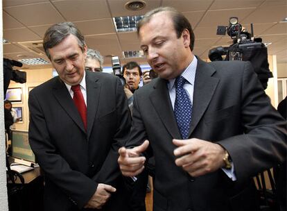 Francisco Javier Velzquez, con Joan Mesquida.