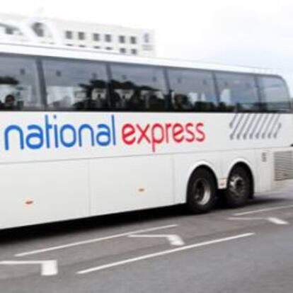 Uno de los autobuses de National Express