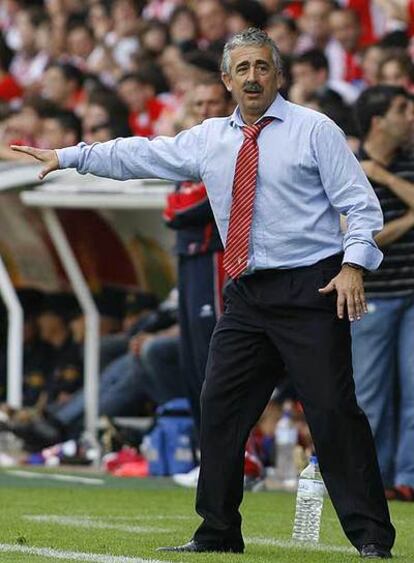 Preciado, durante un partido con el Sporting.